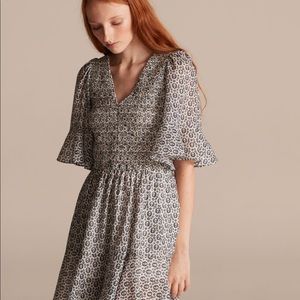 Rebecca Taylor Mini Dress La Vie Smock Dress